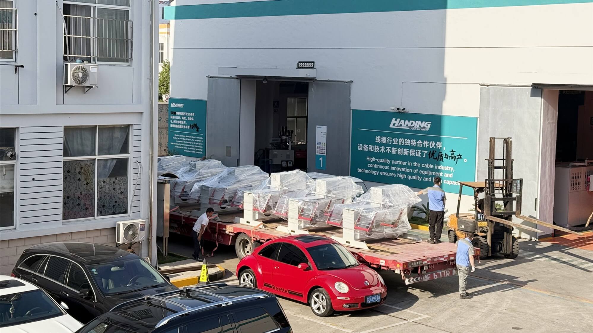 漢鼎5月發(fā)貨信息-800B型絞線機(jī)